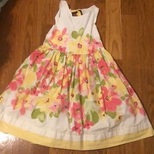 Girls flower print dress